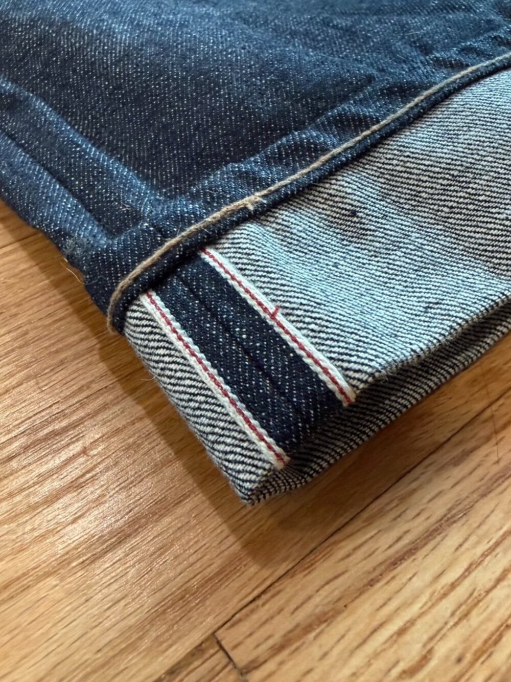 Freenote Cloth Avila Slim Taper 14.50z Kaihara Selvedge Raw Denim 34/32 - Picture 9 of 12